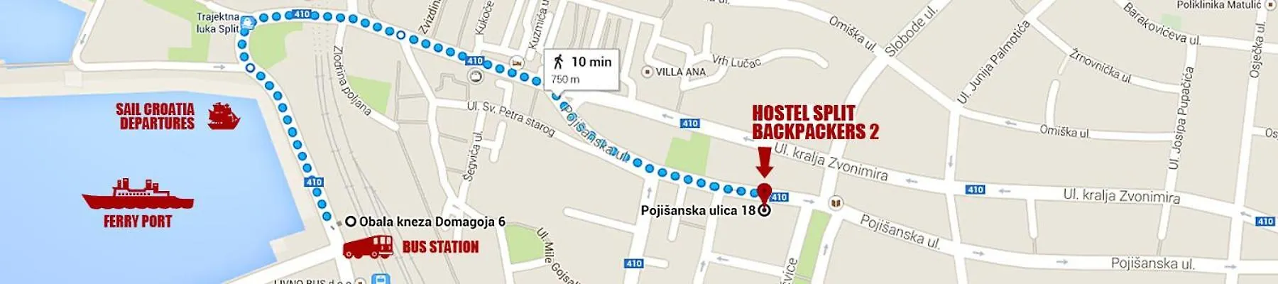 Hostel Split Backpackers 2 Croatia